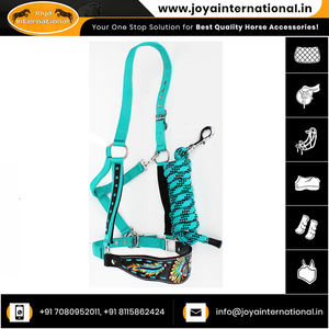 New Design Horse Noseband Tack Bronc Leather Halter at Reasonable Rate - Product Image 3