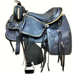 SILLA DE CABALLO WESTERN RENIG FABRICADA por COW SOFTY y WOODEN TREE TAMAÑOS DISPONIBLES en 15 a 17 PULGADAS SILLA DE CABALLO DE CUERO WESTERN - Product Image 1