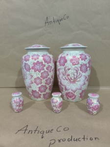 Urna Funeraria de Metal de Lujo Pintada a Mano para Cenizas de Adultos, Urna Conmemorativa Fabricada por Antique Co - Product Image 4