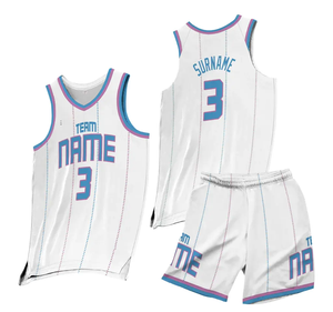 2024 uniforme de basket-ball entièrement sublimation personnalisé jeunesse prix de gros vêtements de sport meilleure qualité uniforme de basket-ball - Product Image 4