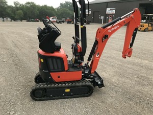รถขุดขนาดเล็ก Kubota U10 แบบตีนตะขาบ ขนาดกะทัดรัด ความจุบุ้งกี๋ 1 ตัน สำหรับงานก่อสร้างในฟาร์ม - Product Image 4