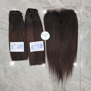 Sin procesar 100 humano crudo vietnamita virgen hueso recto Paquete de cabello virgen vendedor de cabello al por mayor extensión de cabello - Product Image 3