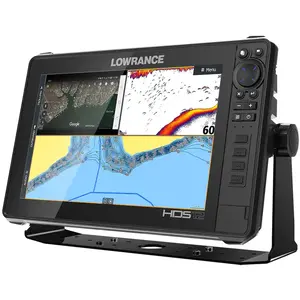 具有主动成像3合1横梁安装传感器C-MAP Pro图表的Lowrance HDS-12活鱼探测器的促销价格