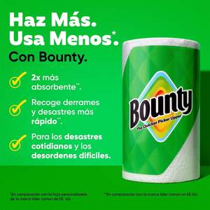 Toallas de Papel Bounty Select-A-Size, Rollos Dobles, 12 Rollos en Total/82 Hojas por Rollo, Blancas - Product Image 4