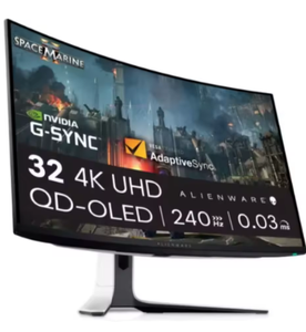 Moniteur de jeu ORIGINAL NEWEST ALIEN AW3225QF 4K QD-OLED Vision 240 Hz 0.03ms - Product Image 4