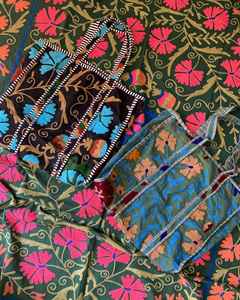 Bolsos de Mano de Tela Bordados a Mano Personalizados con Asa Superior y Bolsillo Pequeño, Bolsos de Hombro para Compras, Accesorios para Mujer - Product Image 3