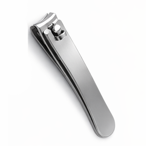 Cortaúñas Profesional de Acero Inoxidable Curvo de Alta Calidad, Duradero, con Apertura de Mandíbula Ancha, Herramienta de Manicura y Pedicura - Product Image 1