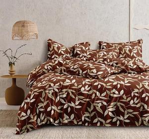 Made India Eco-Friendly Poly Cotton Bedsheets Soft <b>Strong</b> Woven Oxford <b>Fabric</b> Printed for Hotel Home Hospital Use Bulk Export - Product Image 5