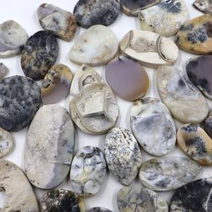 SELECTED Dendrite Opal Druzy Cabochon, pierre précieuse semi-précieuse naturelle pour la fabrication de bijoux, Opal Boho Style Bijoux LOT Opal - Product Image 5