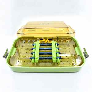 Kit de Elevación de Seno Maxilar Dental Manual de Acero Avanzado, Brocas Laterales, Topes de Profundidad e Instrumentos de Elevación para Cirugía de Implantes - Product Image 6