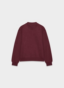 Sudadera con capucha de gran tamaño con estampado personalizado de alta calidad para mujer, sudadera gruesa de lana de manga larga de talla grande, Invierno 100% de algodón - Product Image 5