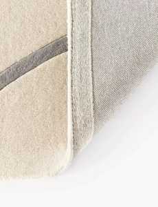 พรมขนสัตว์งาช้างคุณภาพสูงทำด้วยมือปรับขนาดได้ของตกแต่งบ้านห้องนอนรวมถึงผ้าไหมอธิษฐาน-สง่างาม - Product Image 3