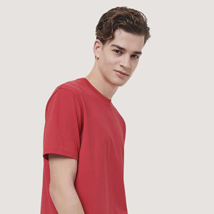 T-shirt d'été 100% coton pour homme, tissu tricoté confortable, design unique, respirant, anti-froissement, faible MOQ - Product Image 5