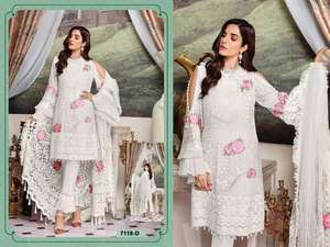 Shalwar Kameez de Alta Calidad, Estilo Pakistaní e Indio, para Mujer, Multitemporada, Traje de 3 Piezas, Algodón y Seda Lavables, Servicio OEM - Product Image 6