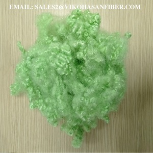 Vikohasan 15D HCS Green Grade GRS Polyester d'agrafe siliconé brut Oeko-Tex 3D recyclé de haute qualité pour matériau de remplissage - Product Image 2