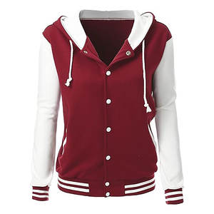 Veste de baseball d'hiver réversible imperméable à col montant en peau de mouton de style streetwear personnalisée pour hommes, très vendue, avec intérieur en polaire - Product Image 2