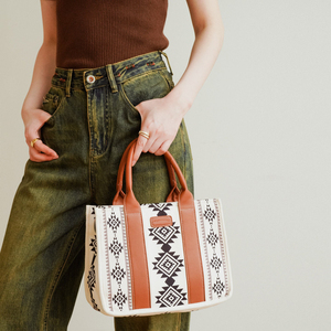 Custom Kleine Western Vintage Dames Portemonnees Handtassen Vrouwen Crossbody Schouder Boho Aztec Print Draagtas - Product Image 5