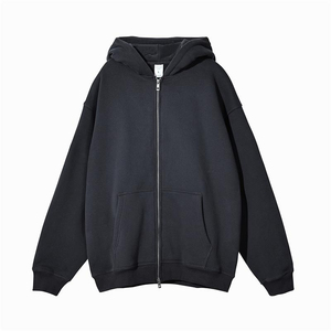 OEM Logo personnalisé imprimé hommes pulls à capuche oversize automne 100% coton écologique 2 pièces vêtements de sport - Product Image 2