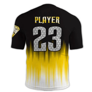 Camiseta de fútbol de moda con impresión sublimada personalizada para hombre, camiseta de fútbol americano de jugador de alta calidad - Product Image 4