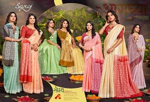 ผ้าไหมพิธานีแท้จากนีตา ครีเอชั่น ดีไซเนอร์  ลายพิมพ์ดิจิทัลสุดพิเศษ  พร้อมพู่ห้อยที่ถักทออย่างประณีต  แห้งเร็ว - Product Image 2