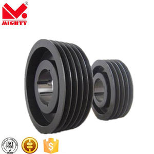 Puleggia in Ghisa Personalizzata per Piccoli Motori Elettrici, Foro 10mm/Larghezza 50mm, 3 Scanalature, Bilanciamento Dinamico 100% - Product Image 6