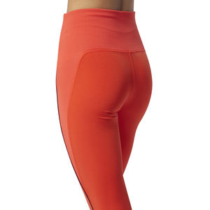 Leggings de Yoga de LICRA/poliéster transpirables de secado rápido de alta calidad con textura de patrón sólido personalizado de cintura alta 2025 para mujer - Product Image 4