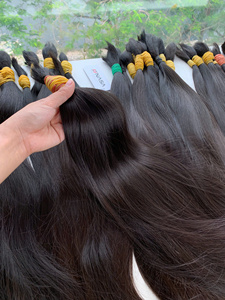 ผมเวอร์จินแท้จากเวียดนาม ยอดนิยม ขนาด 10-30 นิ้ว แบบตรง ซุปเปอร์ดับเบิ้ลดรอน แบบเป็นมัด  สามารถดัดได้ คุณภาพเยี่ยม ตัวเลือกอันดับต้นๆ ไม่ผ่านการดัดแปลง - Product Image 5