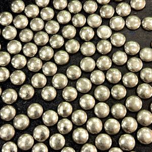 6mm Natural Golden Pyrite Stone Round Flat Back Loose Cabochon Gemstones for Jewelry Making Wholesale Bulk Price India Supply - Product Image 2