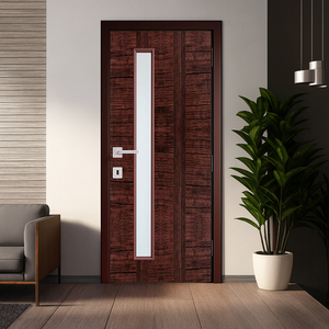 Puerta de PVC Ecológica de Primera Calidad, Impermeable, Resistente a las Termitas y al Fuego, para Interiores Residenciales y Comerciales, Baños - Product Image 1