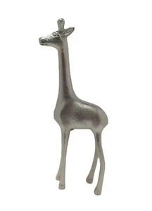 Gran oferta, artesanía de Metal dorado, estilo Art Deco, jirafa de aluminio, decoración del hogar para sala de Estar, comedor, decoración de Festival - Product Image 3