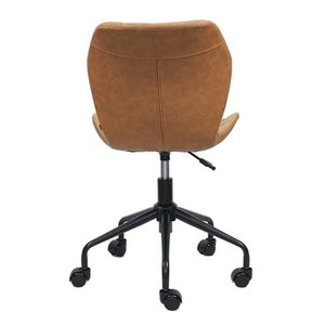 Silla de Oficina Giratoria GAK-453AX, Tapicería de Cuero PU, Reposacabezas Ajustable, Diseño Contemporáneo para Uso en el Hogar o Taller - Product Image 5