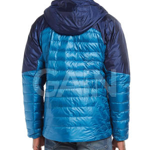 Diseño grueso con capucha perfecto para aventuras al aire libre de invierno chaqueta acolchada ligera para hombres invierno cálido - Product Image 3