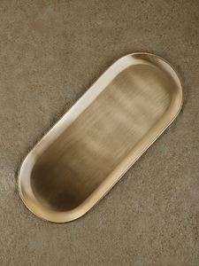 Plato ovalado dorado mate al por mayor a precio económico, personalizado para bodas, hoteles y restaurantes. - Product Image 6