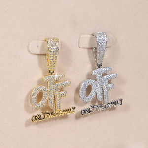 Colgante Personalizado con Nombre de Letra Vvs Leb, Estilo Hip Hop, Diamante Redondo Tallado con Piedras, Plata 925, Colgante Inicial, Joyería Fina - Product Image 5