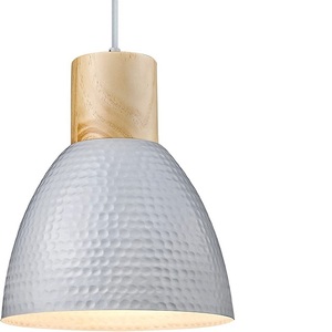 Minilámpara colgante de Metal y madera, luz martillada para cocina, hogar, oficina, sala de estar, dormitorio y restaurante - Product Image 2