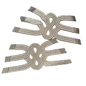 Hot Selling Rhinestone uppers Toe Caps <b>Accessories</b> Women's Slippers and Sandals - Product Image 1