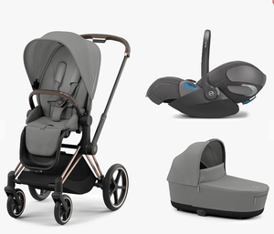 รถเข็นเด็ก Cybex PRIAM 4 + ระบบเดินทาง Cloud T แบบ 3in1 - Product Image 1