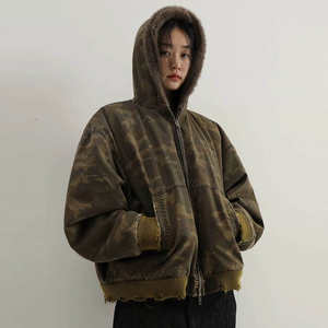 Sudadera con Capucha de Forro Polar para Hombre, Mezcla de Algodón OEM, Color Sólido, Informal, Ecológica - Product Image 3