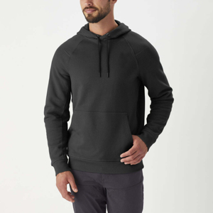 Hombres Regular Fit Drop Shoulder Pullover Hoodie Sólido Invierno Casual Custom Print Streetwear Fleece Sudadera - Product Image 5