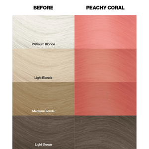 Tinta Semipermanente per Capelli Crazy Color Peachy Coral, Vegana, Senza Ammoniaca, Colore a Lunga Durata - Product Image 4