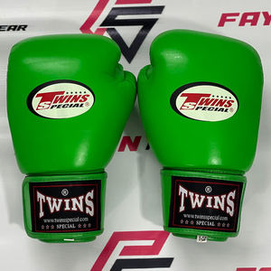 ถุงมือมวยไทย Twins BGVL 3 สำหรับฝึกซ้อมมวยไทย ต่อยมวย คิกบ็อกซิ่ง ฝึกซ้อม 100% หนังแท้ ศิลปะการต่อสู้ - Product Image 6