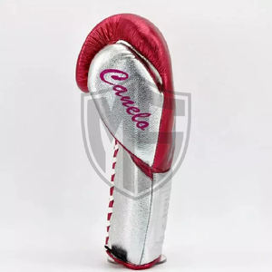 ถุงมือชกมวยคุณภาพสูง หนังแท้เมทัลลิก รุ่นใหม่ล่าสุด ปี 2025 ยี่ห้อดัง ไม่มีอะไรสำคัญไปกว่าการชกมวย  แบบมืออาชีพ - Product Image 3