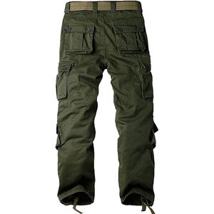 Vente en gros Pantalon cargo camouflage personnalisé multi-poches droit d'extérieur avec cordon de serrage Pantalon élastique pour homme Pantalon de survêtement pour homme - Product Image 6