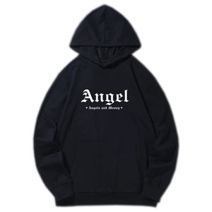 Pull à capuche imprimé numérique unisexe 100% coton Street Style Fine Quality Winter Wear avec motif solide - Product Image 1