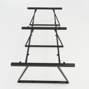 Escritorio Modular de 4 Piezas Trapeze II Concept de Diseño Contemporáneo, Muebles de Oficina de Madera Melamínica 240x120 HBTH014, Requiere Ensamblaje - Product Image 3