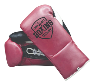 ถุงมือต่อยมวยแบบมืออาชีพถุงมือ MMA แบบเจาะสีทองและสีเงินถุงมือชกมวยแบบมีเชือกผูกทนทาน - Product Image 4