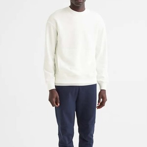 Jersey personalizado OEM, sudadera térmica con estampado de calidad superior, hombro caído, cuello redondo, cremallera, superventas, estampado de calidad superior - Product Image 1