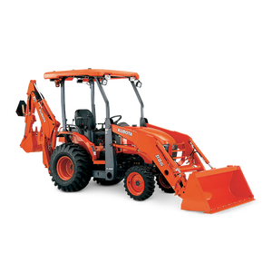 Chargeuse-pelleteuse Kubota d'occasion, robuste, pleine grandeur, avec pompe à moteur, boîte de vitesses, 4 roues motrices, diesel, système hydraulique complet pour les travaux exigeants - Product Image 1