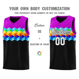 Maillots de basket-ball unisexe à logo personnalisé, ensemble d'uniformes à sublimation en polyester respirant et ajusté, maillots de basket-ball de style adulte - Product Image 2