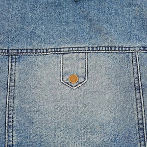 Factory Direct Sale Wholesale Custom Logo Design Vintage <b>Men's</b> Denim <b>Jackets</b> Ronpex Hooded 100% Cotton Quick Dry Breathable - Product Image 6